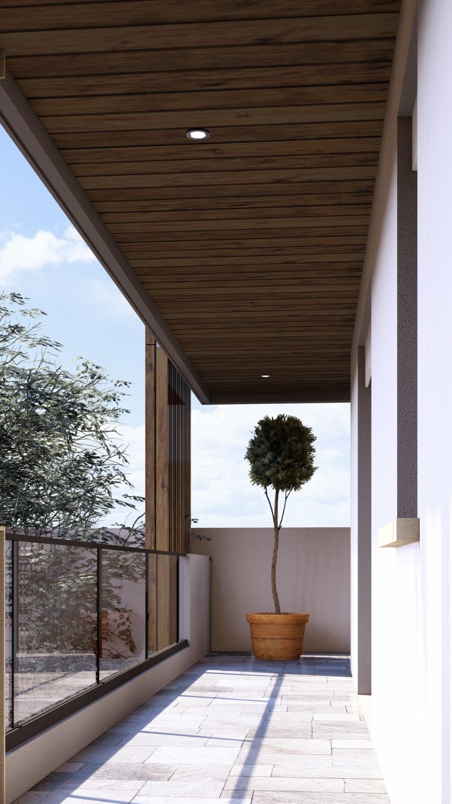 Terrazzo panoramico con vista e finiture di pregio